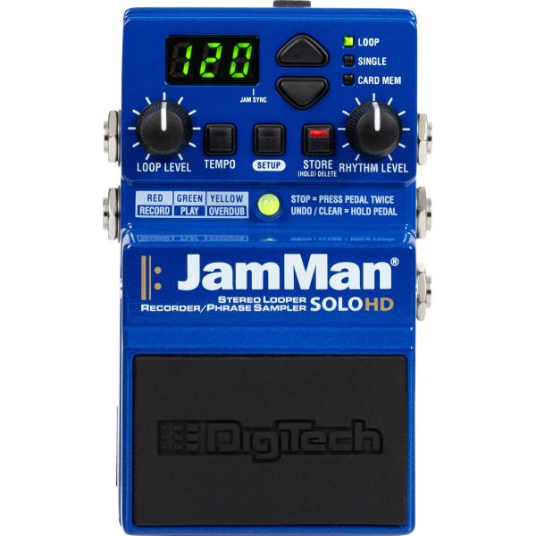 DIGITECH JAMMAN SOLO HD LOOPER EFFEKT PEDÁL DIGITECH JAMMAN SOLO HD LOOPER EFFEKT PEDÁL