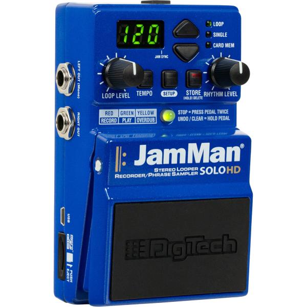 DIGITECH JAMMAN SOLO HD LOOPER EFFEKT PEDÁL DIGITECH JAMMAN SOLO HD LOOPER EFFEKT PEDÁL