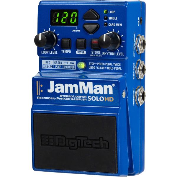 DIGITECH JAMMAN SOLO HD LOOPER EFFEKT PEDÁL DIGITECH JAMMAN SOLO HD LOOPER EFFEKT PEDÁL